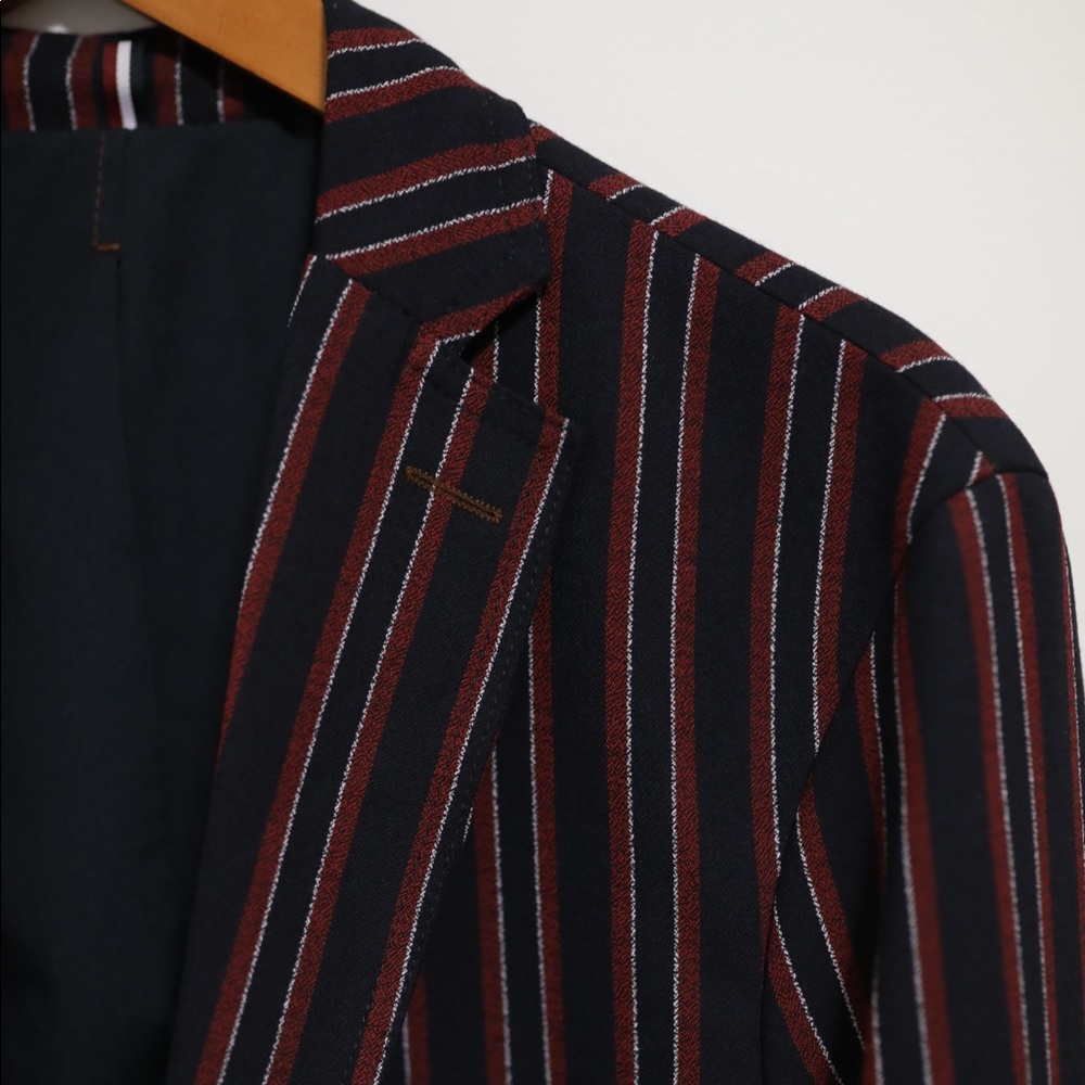 Stripped Zara Sport Coat - Picture 4 of 8